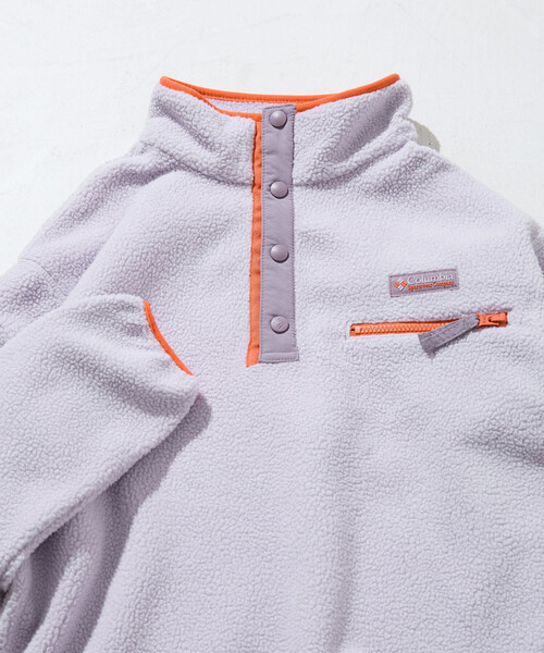 限定展開 Columbia/コロンビア Cropped Half Snap Fleece/クロップド ハーフ スナップ フリース