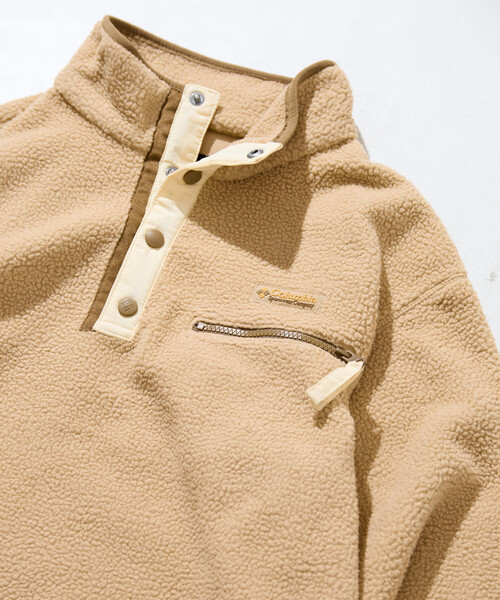 限定展開 Columbia/コロンビア Cropped Half Snap Fleece/クロップド ハーフ スナップ フリース