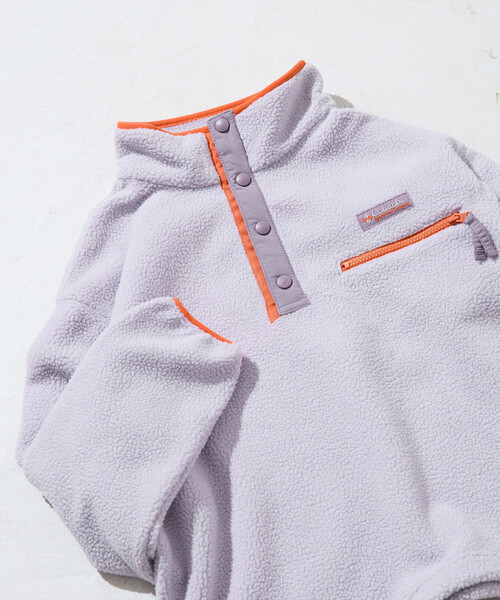 限定展開 Columbia/コロンビア Cropped Half Snap Fleece/クロップド ハーフ スナップ フリース