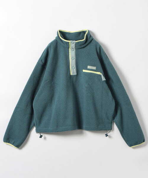 セール】限定展開 Columbia/コロンビア Cropped Half Snap Fleece