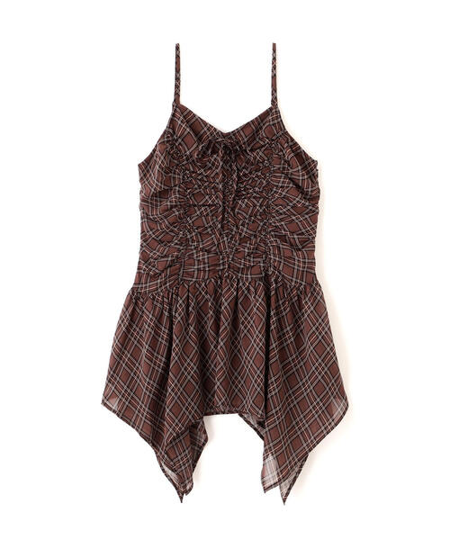 FREE'S MART（フリーズマート）の「ドロストイレヘムキャミミニワンピース（ワンピース・レディース・ホワイト/ベージュ系その他/ブラウン系その他・FREE）」の21枚目の写真