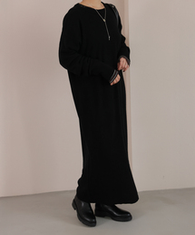 ジャーナルスタンダード　未使用　黒　ロングワンピース JOURNAL STANDARD（ジャーナルスタンダード）の「ダブルクロスロング