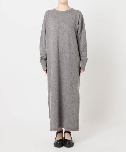 セール】ウールカシミヤMIX マキシワンピース（ワンピース）｜JOURNAL