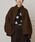 IENA LA BOUCLE�i�C�G�i���u�[�N���j�́uCHRISTIAN WIJNANTS/�N���X�`�������C�i���c double face coat JUWANO8448CHESTNUT�i���̑��A�E�^�[�j�v�b�u���E��