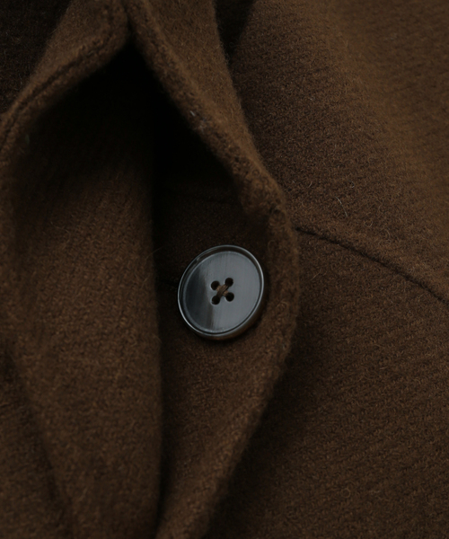 IENA LA BOUCLE(イエナラブークル)の「CHRISTIAN WIJNANTS/クリスチャンワイナンツ double face coat JUWANO8448CHESTNUT(その他アウター・レディース・ブラウン・FREE)」の10枚目の写真