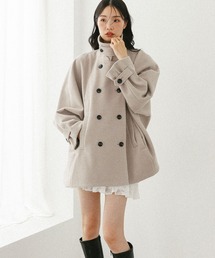 Heather（ヘザー）の「3WAYカラーケープコート　587551（ステンカラーコート）」