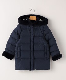 SHIPS（シップス）の「SHIPS KIDS:140～150cm /〈撥水/手洗い可能〉ミディアム丈 リサイクル ダウン フーディー（ダウンジャケット/コート・キッズ）」
