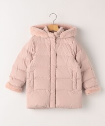 SHIPS | SHIPS KIDS:140～150cm /〈撥水/手洗い可能〉ミディアム丈 リサイクル ダウン フーディー(ダウンジャケット/コート)