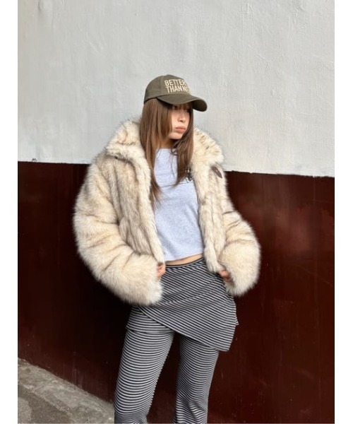 LAGUA GEM（ラグアジェム）の「EMBROIDERY キャップ（キャップ・レディース・カーキ/チャコールグレー/ネイビー・FREE）」の9枚目の写真