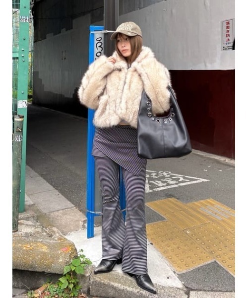 LAGUA GEM（ラグアジェム）の「EMBROIDERY キャップ（キャップ・レディース・カーキ/チャコールグレー/ネイビー・FREE）」の10枚目の写真