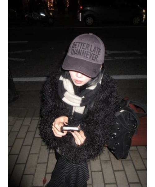 LAGUA GEM（ラグアジェム）の「EMBROIDERY キャップ（キャップ・レディース・カーキ/チャコールグレー/ネイビー・FREE）」の16枚目の写真