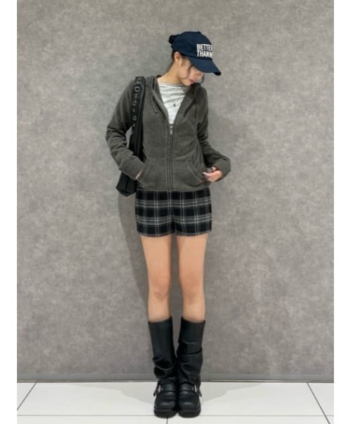 LAGUA GEM（ラグアジェム）の「EMBROIDERY キャップ（キャップ・レディース・カーキ/チャコールグレー/ネイビー・FREE）」の18枚目の写真