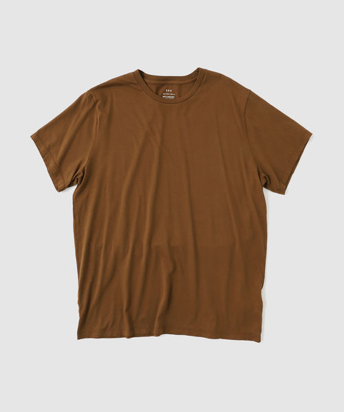 SAVE KHAKI UNITED（セーブカーキユナイテッド）の「SAVE KHAKI UNITED / セーブ カーキ ユナイテッド スーピマ クルー Tシャツ（Tシャツ/カットソー・メンズ・ライトグレー/ホワイト/ブラウン/ブラック/ブラック系その他・MEDIUM/LARGE/X-LARGE）」の5枚目の写真