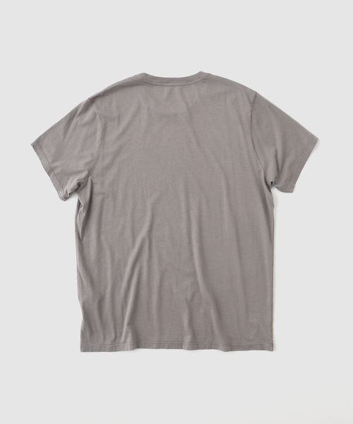 SAVE KHAKI UNITED（セーブカーキユナイテッド）の「SAVE KHAKI UNITED / セーブ カーキ ユナイテッド スーピマ クルー Tシャツ（Tシャツ/カットソー・メンズ・ライトグレー/ホワイト/ブラウン/ブラック/ブラック系その他・MEDIUM/LARGE/X-LARGE）」の6枚目の写真