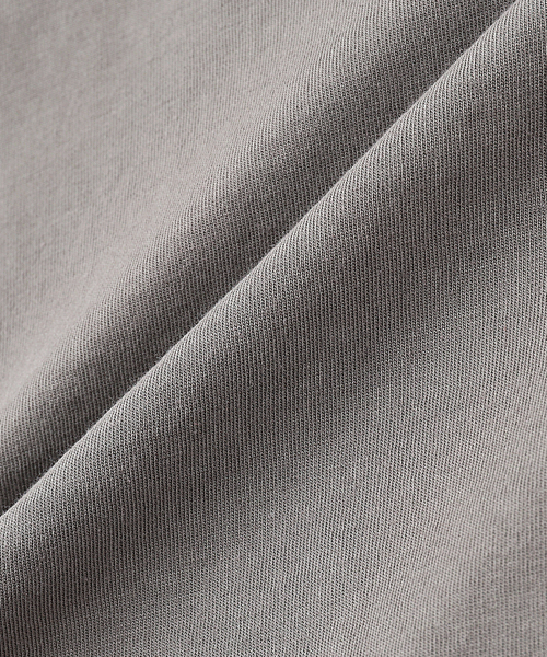 SAVE KHAKI UNITED（セーブカーキユナイテッド）の「SAVE KHAKI UNITED / セーブ カーキ ユナイテッド スーピマ クルー Tシャツ（Tシャツ/カットソー・メンズ・ライトグレー/ホワイト/ブラウン/ブラック/ブラック系その他・MEDIUM/LARGE/X-LARGE）」の9枚目の写真