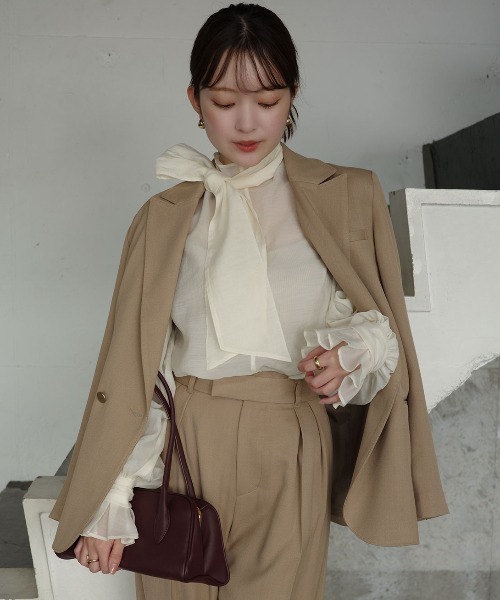 ベーシックダブルジャケット（テーラードジャケット）｜anuans（ア