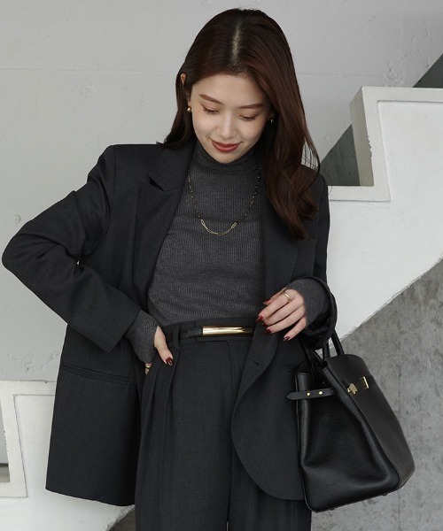 ベーシックダブルジャケット（テーラードジャケット）｜anuans（ア