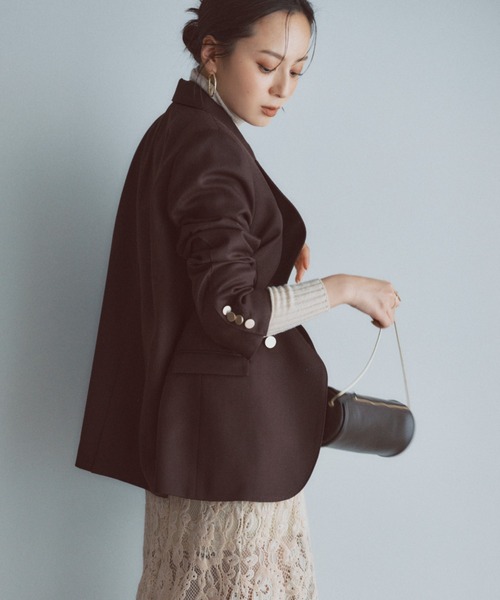 ベーシックダブルジャケット（テーラードジャケット）｜anuans（ア