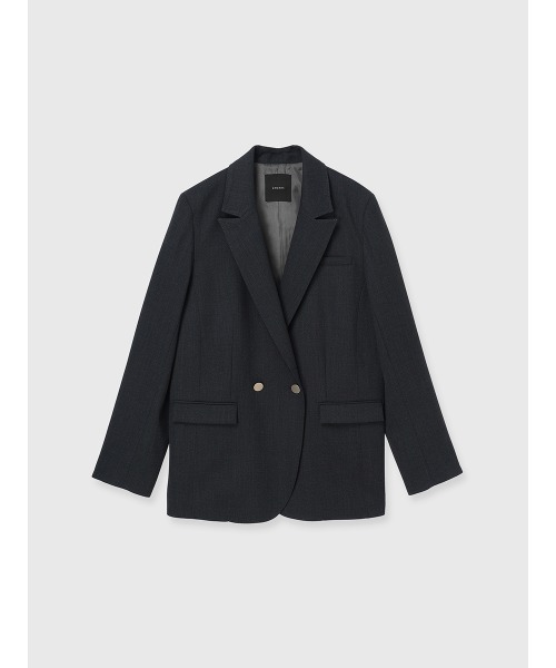 ベーシックダブルジャケット（テーラードジャケット）｜anuans（ア