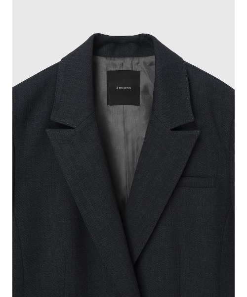 ベーシックダブルジャケット（テーラードジャケット）｜anuans（ア