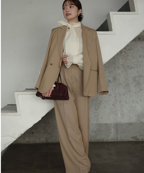 ベーシックダブルジャケット（テーラードジャケット）｜anuans（ア