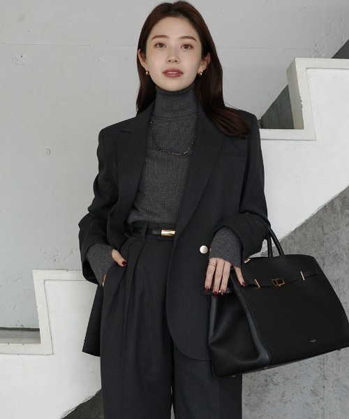 ベーシックダブルジャケット（テーラードジャケット）｜anuans（ア