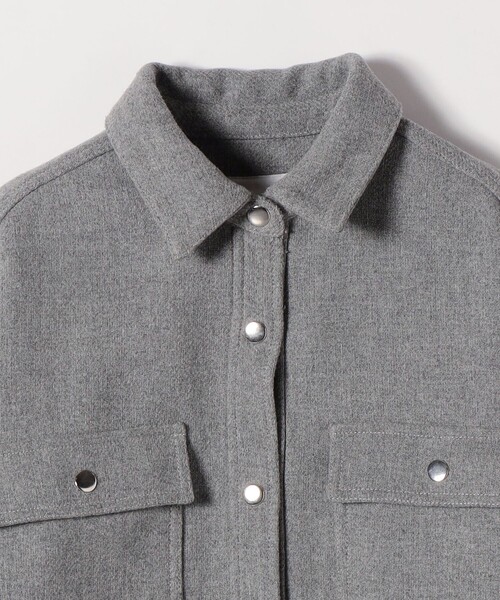 SHIPS any: メルトン オーバー シャツ ジャケット（その他アウター