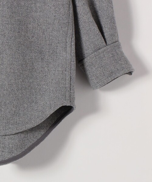 SHIPS any: メルトン オーバー シャツ ジャケット（その他アウター