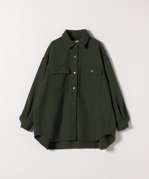 SHIPS any: メルトン オーバー シャツ ジャケット（その他アウター