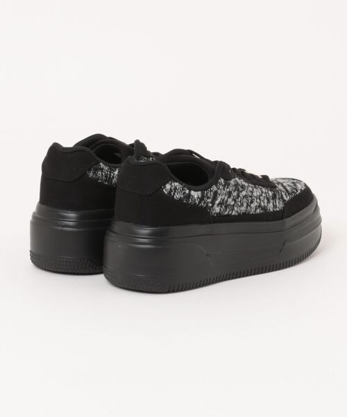 kitson(キットソン)の「【Kitson】厚底スニーカー(スニーカー・レディース・ブラック×ブラック/ネイビー・S/M/L/LL)」の3枚目の写真
