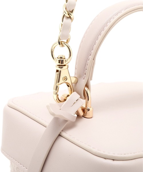 JILL by JILL STUART(ジルバイジルスチュアート)の「◇スクエアバニティ(ショルダーバッグ・レディース・ホワイト/ピンク/ブラック・FREE)」の13枚目の写真