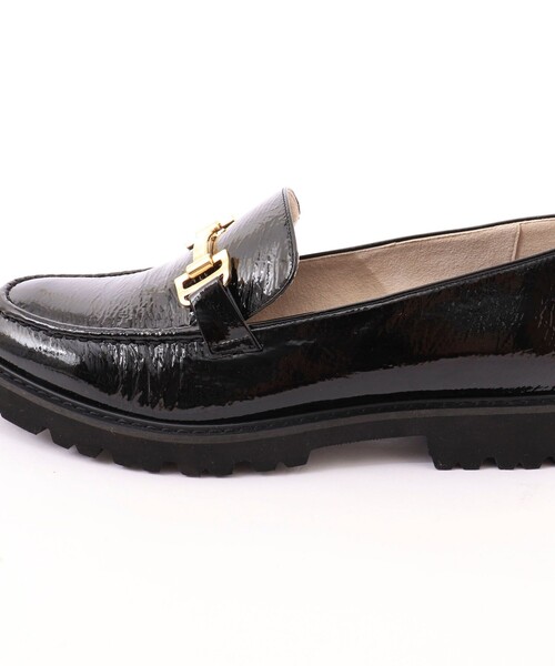 NOLLEY’S（ノーリーズ）の「ワッシャーエナメルビットローファー（ローファー・レディース・ブラック・23/23.5/24/24.5）」の3枚目の写真