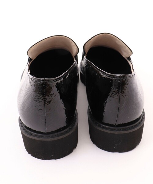 NOLLEY’S（ノーリーズ）の「ワッシャーエナメルビットローファー（ローファー・レディース・ブラック・23/23.5/24/24.5）」の4枚目の写真