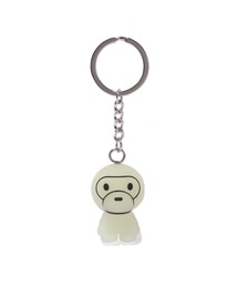 A BATHING APE(AxCVOGCv)GLOW IN THE DARK BABY MILO KEYCHAIN(L[z_[)