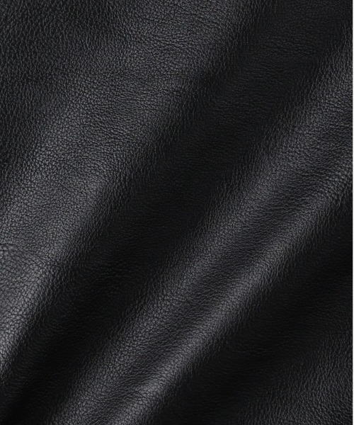 BACK NUMBER(バックナンバー)の「【BACK NUMBER】PUレザージップブルゾン(ブルゾン・メンズ・ブラック・L/M/XL)」の2枚目の写真