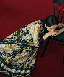 Audie a Muses（オーディアミューズ）の「ジュエリープリントワンピース（ワンピース）」