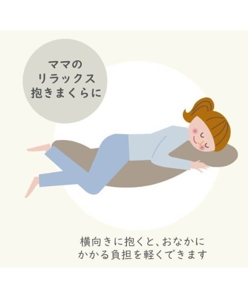 POLO BCS（ポロ ビーシーエス）の「ＰＯＬＯＢＣＳ　授乳クッション（授乳ケープ/授乳クッション・レディース・ダークベージュ/ベージュ・FREE）」の7枚目の写真