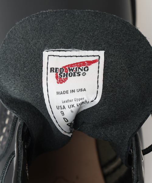RED WING（レッドウィング）の「RED WING / レッドウイング 6インチ クラシックラウンド（その他シューズ・メンズ・ブラック・70/75/80/85/90/95）」の10枚目の写真