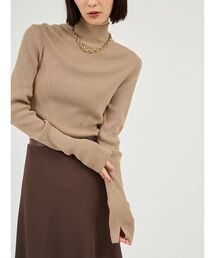 emmi | ウールシルクニットトップス(ニット/セーター)