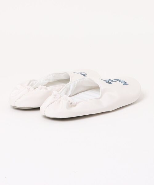 ACCOMMODE(アコモデ)の「【ひつじのショーン】トラベルスリッパ(ルームシューズ/スリッパ・レディース・アイボリー/ベージュ・FREE)」の3枚目の写真