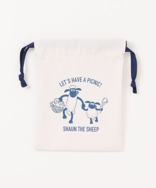 ACCOMMODE(アコモデ)の「【ひつじのショーン】トラベルスリッパ(ルームシューズ/スリッパ・レディース・アイボリー/ベージュ・FREE)」の5枚目の写真