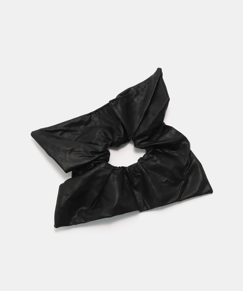 HEYEP/ヘイップ Faux leather Scrunchie（その他ヘアアクセサリー）｜U