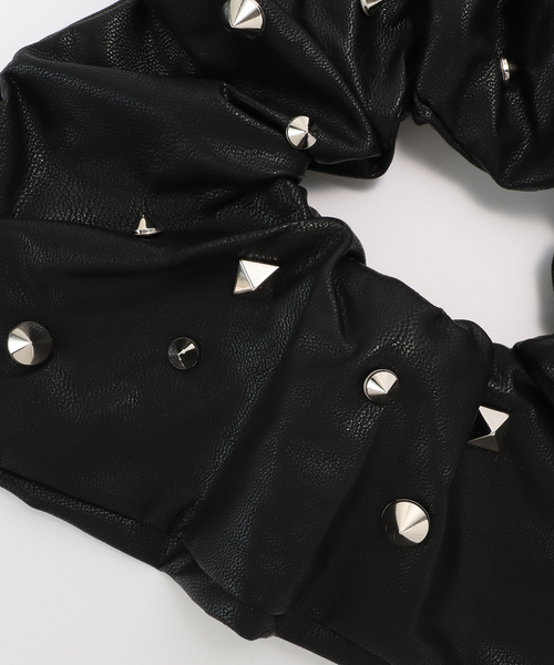 HEYEP/ヘイップ Faux leather Scrunchie（その他ヘアアクセサリー）｜U