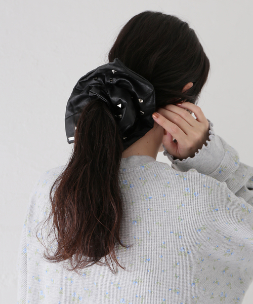HEYEP/ヘイップ Faux leather Scrunchie（その他ヘアアクセサリー）｜U