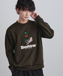 tk.TAKEO KIKUCHI | ヒゲサガラスウェット(スウェット)