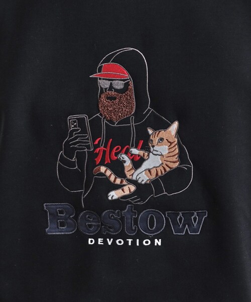 tk.TAKEO KIKUCHI（ティーケータケオキクチ）の「ヒゲサガラスウェット（スウェット・メンズ・ホワイト/ブラック/ブラウン系その他・02/03/04）」の11枚目の写真