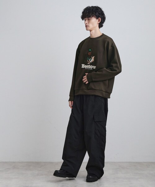 tk.TAKEO KIKUCHI（ティーケータケオキクチ）の「ヒゲサガラスウェット（スウェット・メンズ・ホワイト/ブラック/ブラウン系その他・02/03/04）」の14枚目の写真