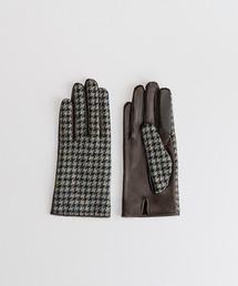 KURODA（クロダ）の「【 KURODA / クロダ 】 Harris Tweed グローブ / スクワラン加工 / 抗菌機能 / タッチパネル対応　KRI（手袋）」