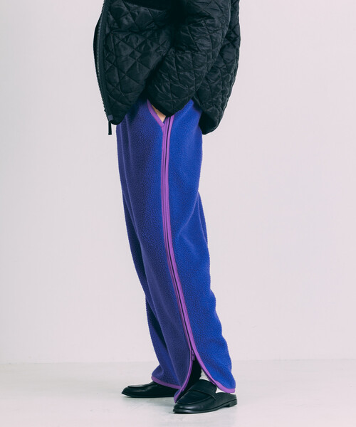 Freada(フリーダ)の「Freada/フリーダ サイドファスナー フリース パンツ(その他パンツ・レディース・ブルー/ブラック・ONE SIZE)」の12枚目の写真