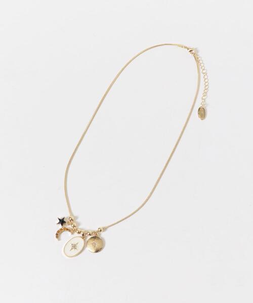 SMELLY（スメリー）の「スパークルマルチチャームネックレス（ネックレス・レディース・ゴールド・-）」の9枚目の写真